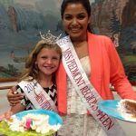 Madhu Valli after winning Miss Piedmont Regions Teen (2014)