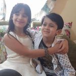 Mahira Khurana with brother