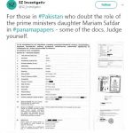 Mariam Nawaz a.k.a Mariam Safdar Panamagate