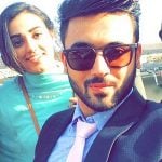Paramveer Singh Cheema with sister