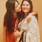 Prachi Bansal with her mother