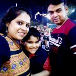 Praneet Sharma with his parents