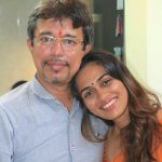 Prerna Wanvari with father