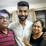 Punit Talreja with parents
