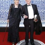 Rainer Weiss with his wife