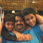 Ritwik Sahore with his father & brother