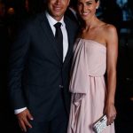 Ross Taylor with his wife