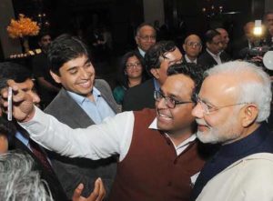 Vijay Shekhar Sharma With Narendra Modi