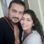 Akanksha Gilani with husband