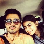 Amol Parashar with his sister Srishti Parashar