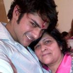 Ashish Kapoor with his mother
