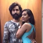 Chirag Jani with fiancee Sabreen Taj