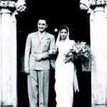 Dina Wadia with her Ex-husband Neville Wadia in 1938