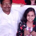 Dipali Borkar with her father