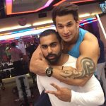Junaid Kaliwala with Prince Narula
