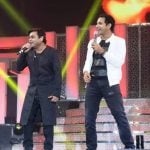 Karthik with A R Rahman