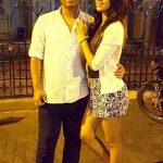 Minal Mogam with her brother Nitin Mogam