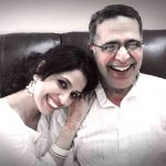 Rj Sayami with her father