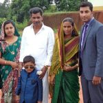 Safeer Karim with his parents, sister, and nephew