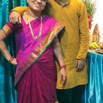 Sagar Bora with his mother