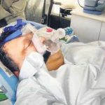 Sajal Chakraborty in Stretcher