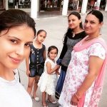 Sapna Thakur with Mother and Sister
