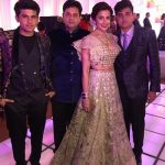 Yasmin Karachiwala with her husband and sons