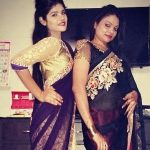Zeliya Christopher with mother