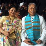Amjad Ali Khan With His Wife