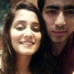 Srishti Jain with Anuj Pandit Sharma