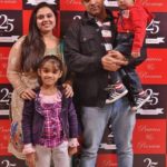 Bhawna Kohli Dingra with her husband & her children