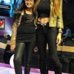 Karishma Modi with her daughter Samaira