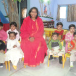 Sadhvi Ritambhara In Vatsalaya Gram Creche