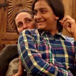 Sanjana Kapoor with her son Hamir Thapar