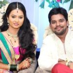 Sara Shrawan with her husband Ganesh Sonawane