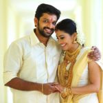 Shivada Nair with her husband Murali Krishnan