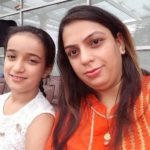 Sia Bhatia with mother