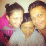 Siddharth Bharadwaj with his family