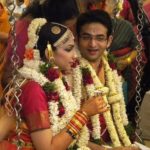 VJ Bhavana with her husband NIkhil
