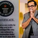 Brahmanandam- Guinness World Record