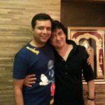 Divya Bharti Brother Kunal Bharti (Left) With Her Husband Sajid Nadiadwala (Right)