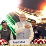 Jayant Sinha With Indian Prime Minister Narendra Modi And Finance Minister Arun Jaitley On The Occassion Of Launching Mudra 