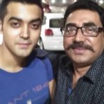 Luv Tyagi with his father, Vishal Tyagi