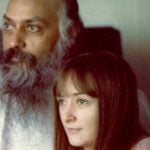 Osho with Ma Prem Nirvano (Ma Yoga Vivek) 