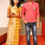 Madhu Priya with her husband Srikanth