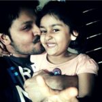 Mohit Dagga with his daughter Ashwi Dagga