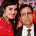 Mridanjli Rawal with her father