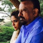 Poornima with her father