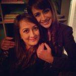 Preeti Jhangiani with sister