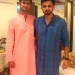 Romit Raj with his brother